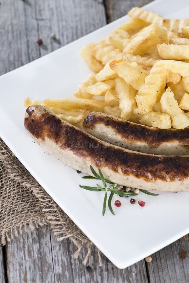Original German Bratwurst stock image. Image of national 33816527