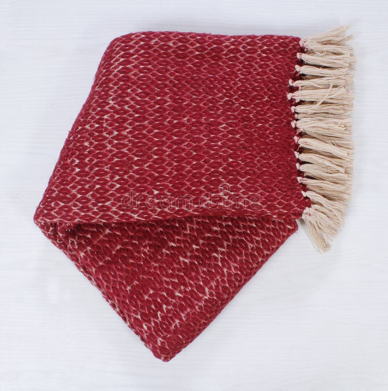 Jacquard and Woven Throw Blanket with High Resolution Stock Illustration Illustration of