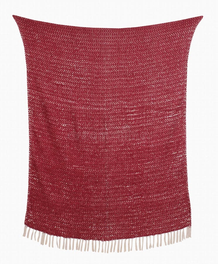 Jacquard and Woven Throw Blanket with High Resolution Stock
