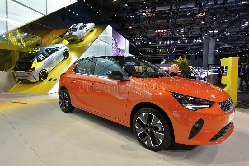 68. IAA Frankfurt 2019 - Opel Corsa F royalty free stock photography 68. IAA Frankfurt 2019 - Opel Corsa F royalty free stock photography