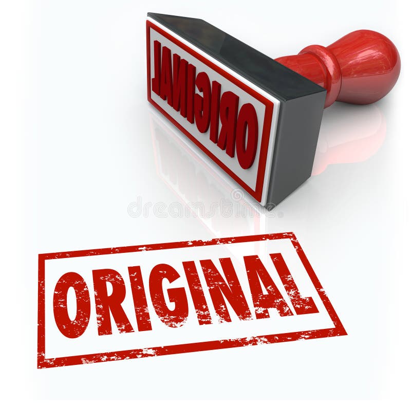 Origineel Word stempelt Eerste Unieke Innovatie Creatieve Originaliteit vector illustratie Origineel Word stempelt Eerste Unieke Innovatie Creatieve Originaliteit vector illustratie