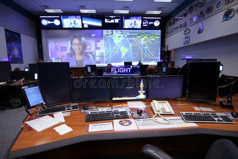 Orion Mission Control Center photographie stock Orion Mission Control Center photographie stock