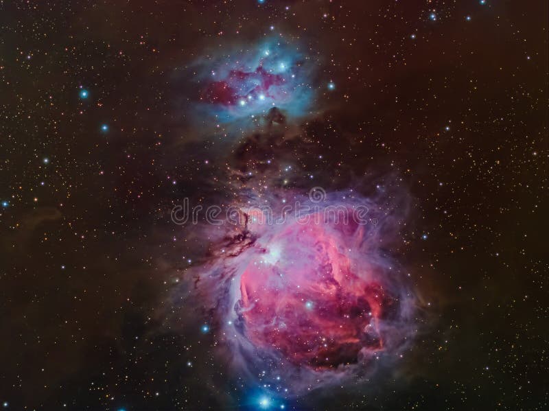 Orion and Running Man Nebula in Orion