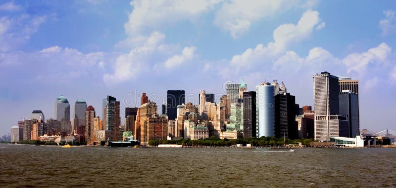 Orizzonte di Manhattan fotografia stock libera da diritti Orizzonte di Manhattan fotografia stock libera da diritti