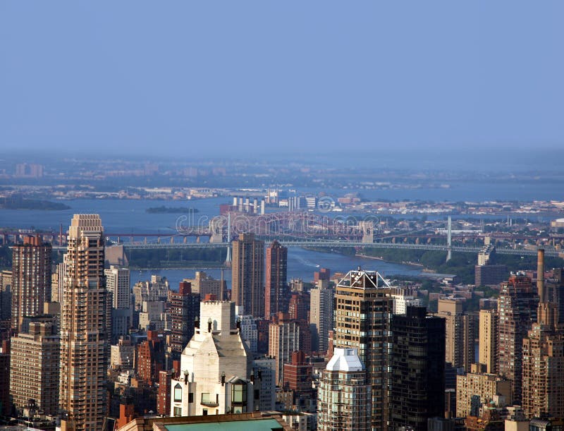Orizzonte di New York City fotografia stock Orizzonte di New York City fotografia stock