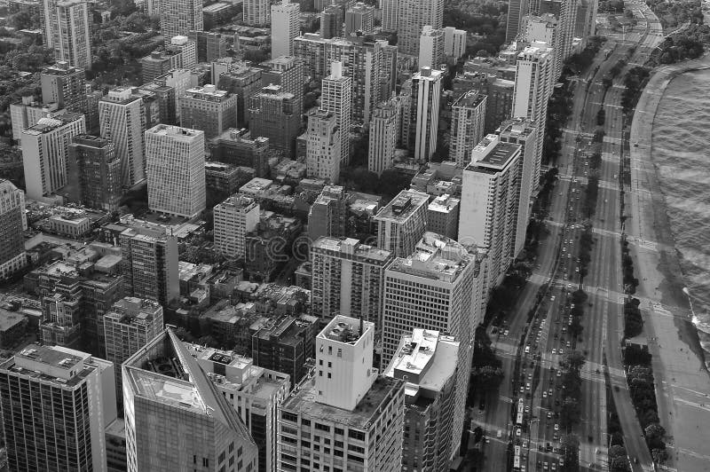 Orizzonte III del Chicago fotografia stock Orizzonte III del Chicago fotografia stock