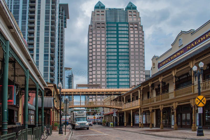 Transportation~Church Street Station~Downtown Orlando FL~Continental  Postcard