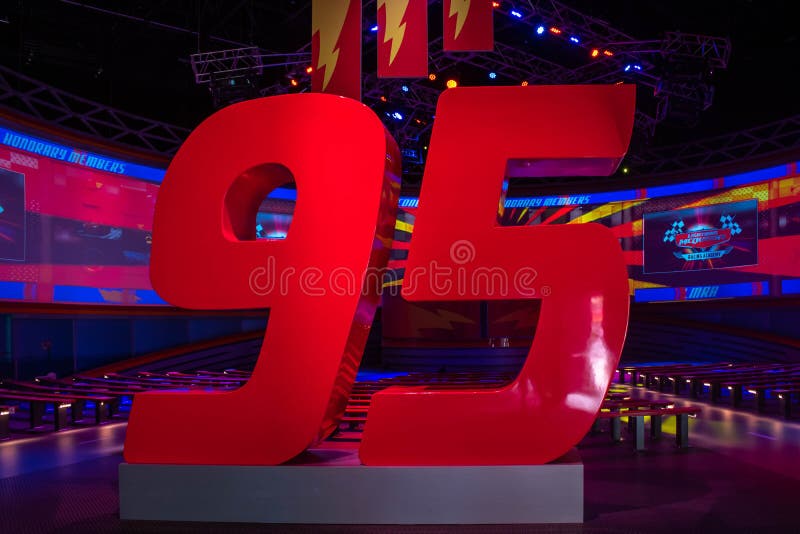 Lightning McQueen`s Racing Academy Logo at Hollywood Studios 31 Editorial  Stock Image - Image of magic, donald: 214639234