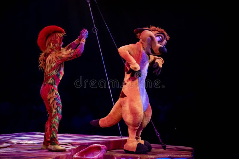 Monkey Acrobat and Timon in Lion King Festival at Animal Kingdom 49 Editorial Stock Image - Image of expedition, august: 156502309 Monkey Acrobat and Timon in Lion King Festival at Animal Kingdom 49 Editorial Stock Image - Image of expedition, august: 156502309