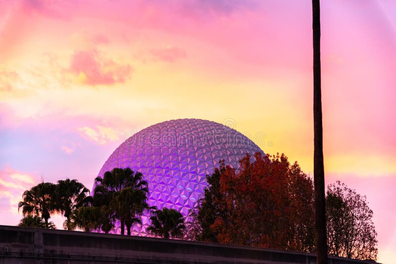 Epcot in Walt Disney World in Orlando, Florida.