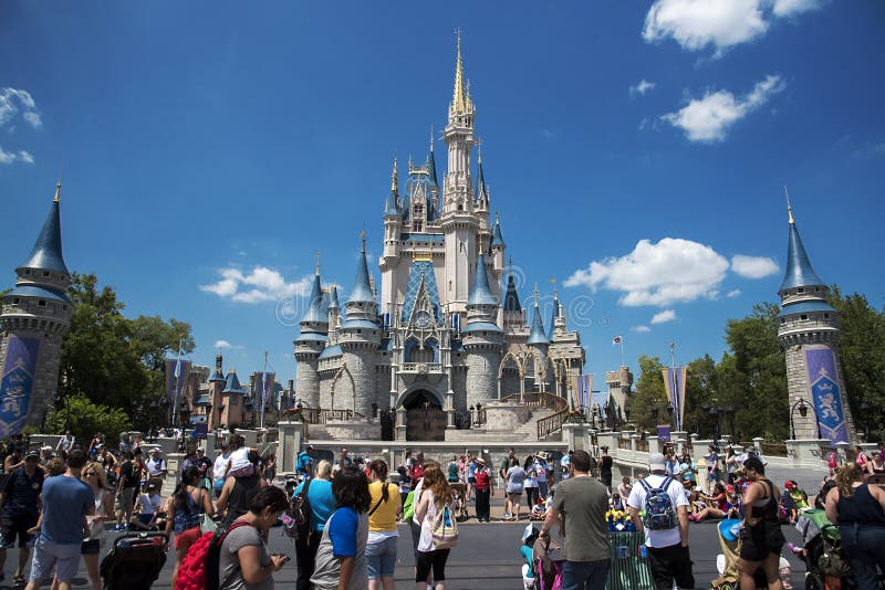 Orlando, image from the castle at Disney World. royalty free stock photo Orlando, image from the castle at Disney World. royalty free stock photo