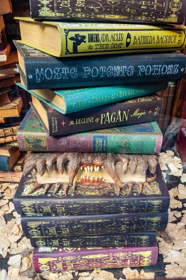 Harry potter book collection hi-res stock photography and images