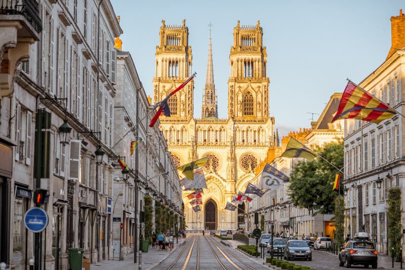 Orleans city in France stock photography Orleans city in France stock photography
