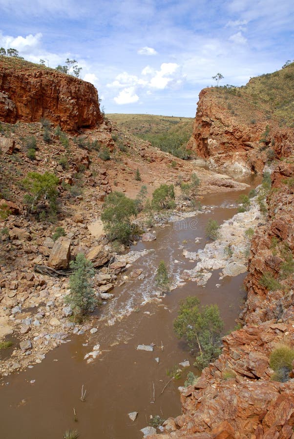 Ormiston Gorge royalty free stock photography Ormiston Gorge royalty free stock photography