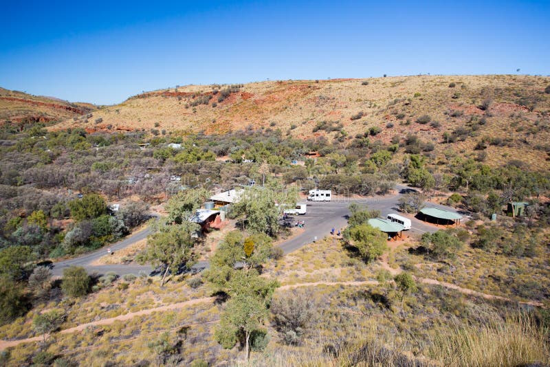 Ormiston Gorge View royalty free stock photos Ormiston Gorge View royalty free stock photos