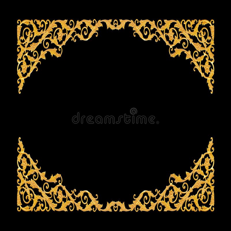 Ornament elements, vintage gold floral designs royalty free stock photography Ornament elements, vintage gold floral designs royalty free stock photography