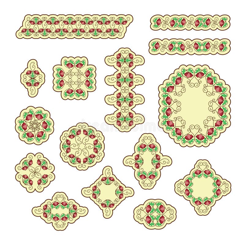 Ornament Vintage Art Deco stock vector. Illustration of nouveau 60810628