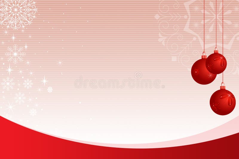 Ornamental Background with Red Bubble