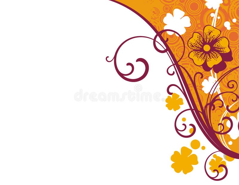 Ornamental floral design