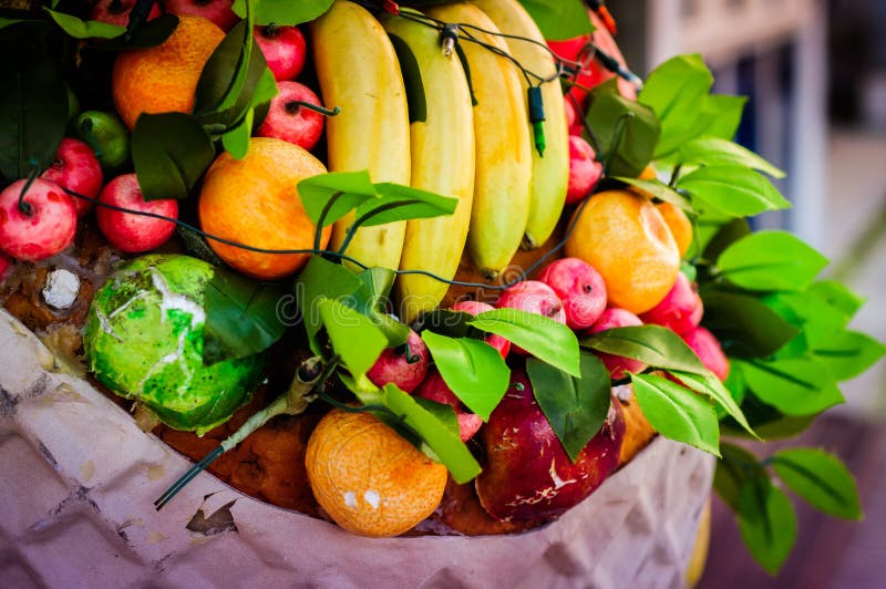 130 Artificial Fruits Fruit Basket Decoration Stock Photos Free