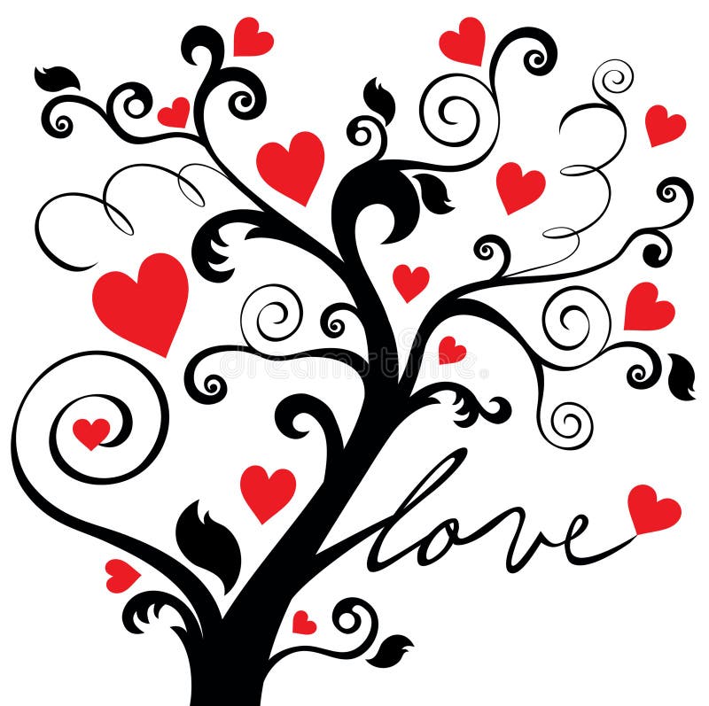 Ornamental love tree