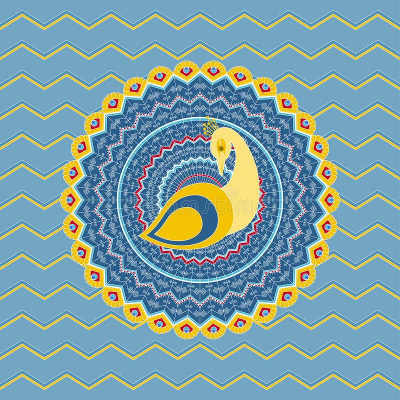 Download Ornamental Peacock stock vector. Illustration of bird ...