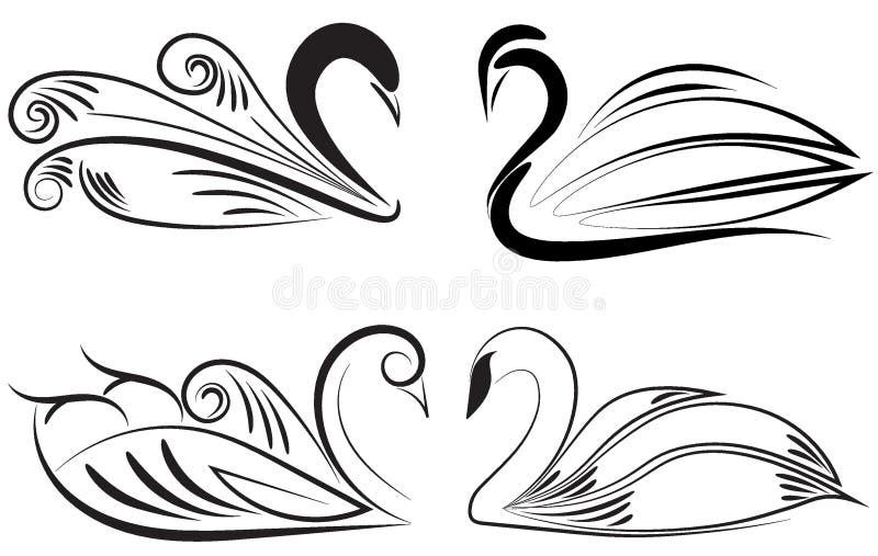 Ornamental Swan Tattoo Stock Illustrations – 61 Ornamental Swan Tattoo  Stock Illustrations, Vectors & Clipart - Dreamstime