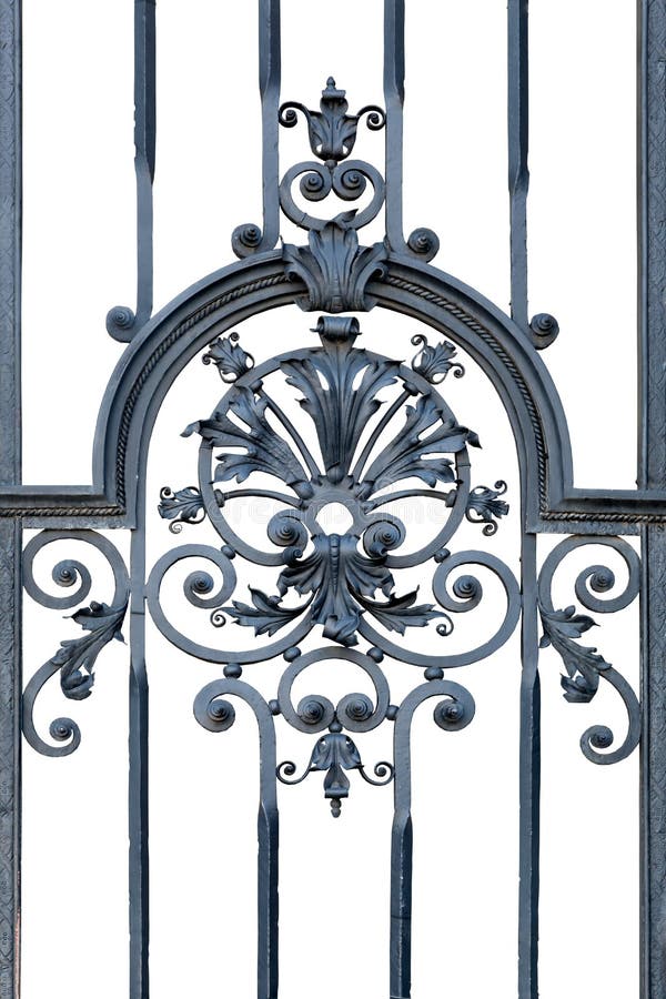 Ornamental Wrought Iron royalty free stock photography