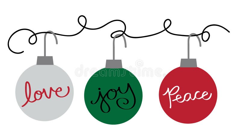 Ornamenti felici di feste di Buon Natale