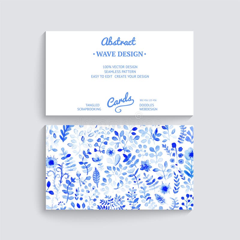 Ornamento blanco y azul de la flor Gzhel del vector Acuarela t del vector libre illustration Ornamento blanco y azul de la flor Gzhel del vector Acuarela t del vector libre illustration