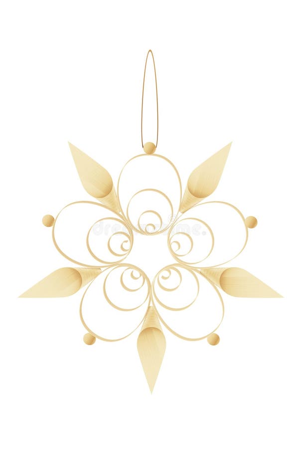 Enfeite de árvore de Natal ilustração royalty free