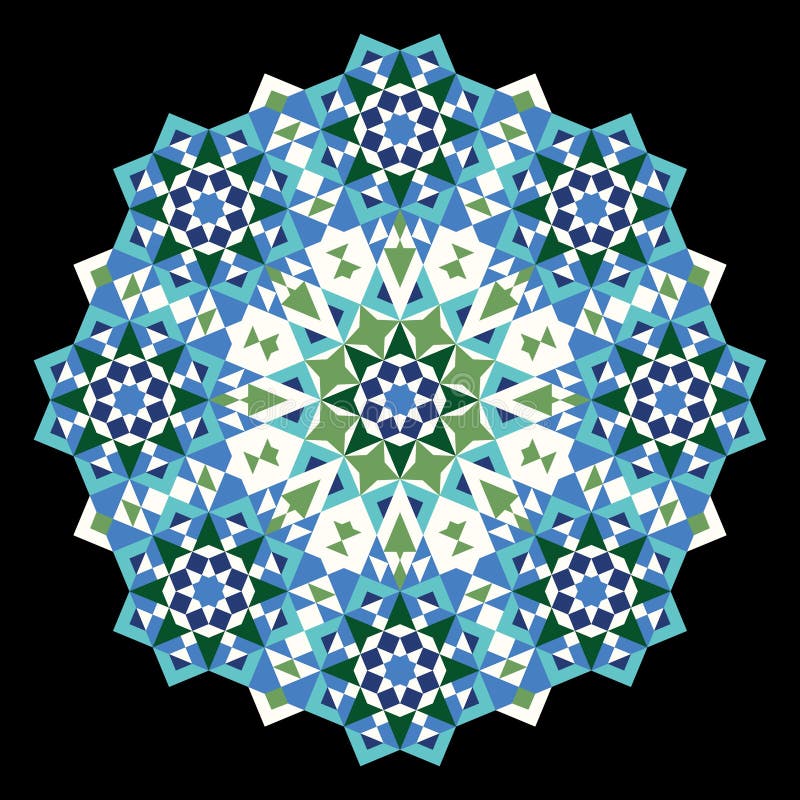 Nawa Marrocos Ornamento ilustração royalty free