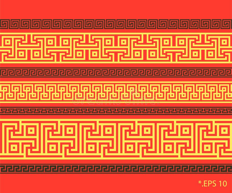 Ornamento 2 do grego clássico ilustração royalty free Ornamento 2 do grego clássico ilustração royalty free