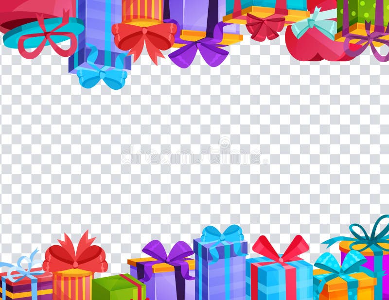 Ornamento festivo hermoso del marco del regalo, tarjeta de felicitaci?n colorida stock de ilustración Ornamento festivo hermoso del marco del regalo, tarjeta de felicitaci?n colorida stock de ilustración