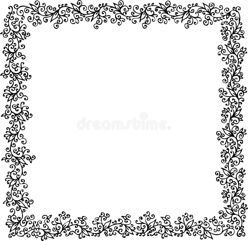 Adorno floral libre illustration