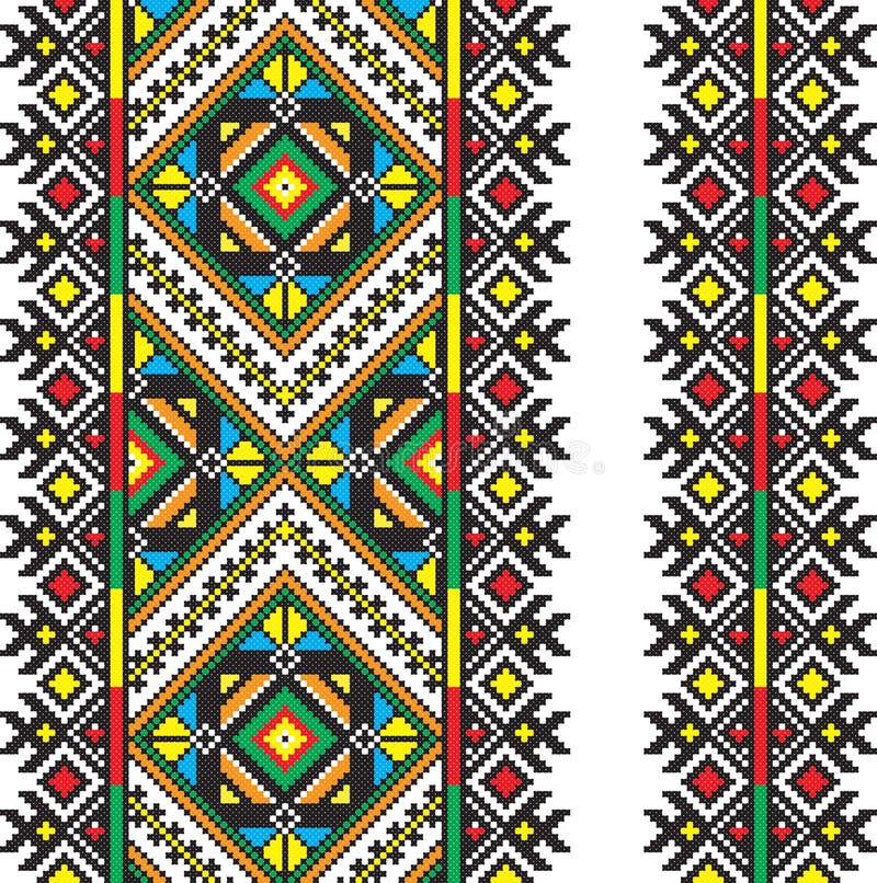 Ornamento nacional ucraniano ilustración del vector Ornamento nacional ucraniano ilustración del vector