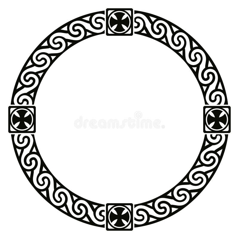 Ornamento nazionale celtico illustrazione vettoriale Ornamento nazionale celtico illustrazione vettoriale