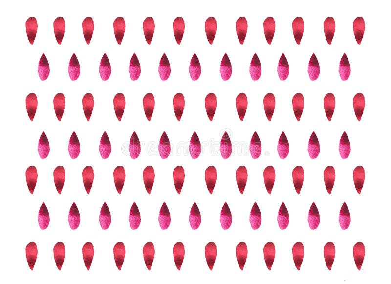Ornamento rojo de la acuarela de manchas, aislado en el fondo blanco Extracto stock de ilustración Ornamento rojo de la acuarela de manchas, aislado en el fondo blanco Extracto stock de ilustración