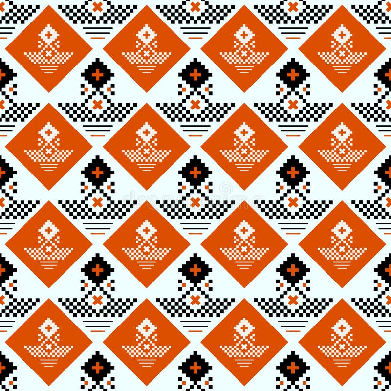 Ornamento scandinavo tradizionale geometrico di vettore Modello senza cuciture ornamentale semplice Motivo etnico piega Estratto illustrazione vettoriale Ornamento scandinavo tradizionale geometrico di vettore Modello senza cuciture ornamentale semplice Motivo etnico piega Estratto illustrazione vettoriale