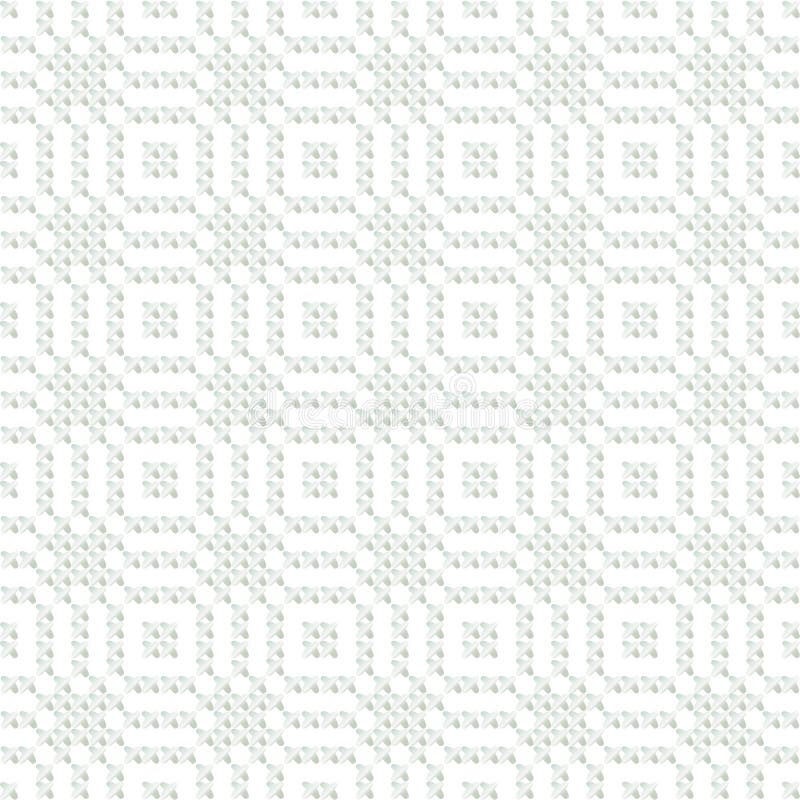 Ornamento transversal do vetor do ponto Bordado tradicional ilustração do vetor Ornamento transversal do vetor do ponto Bordado tradicional ilustração do vetor