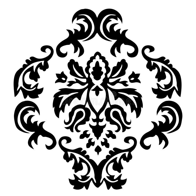 Ornaments ilustração royalty free