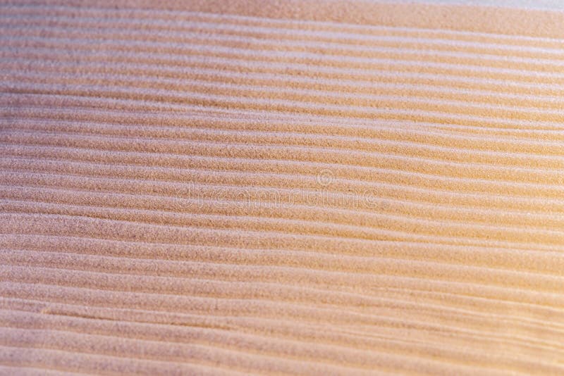 Ornaments on Sand in Japanese Zen Garden Stock Image Image of