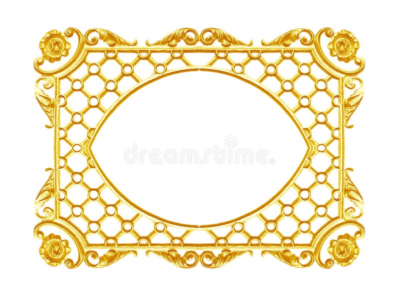 Ornamentuje elementy, rocznika złota ramy kwieciści projekty obrazy stock Ornamentuje elementy, rocznika złota ramy kwieciści projekty obrazy stock