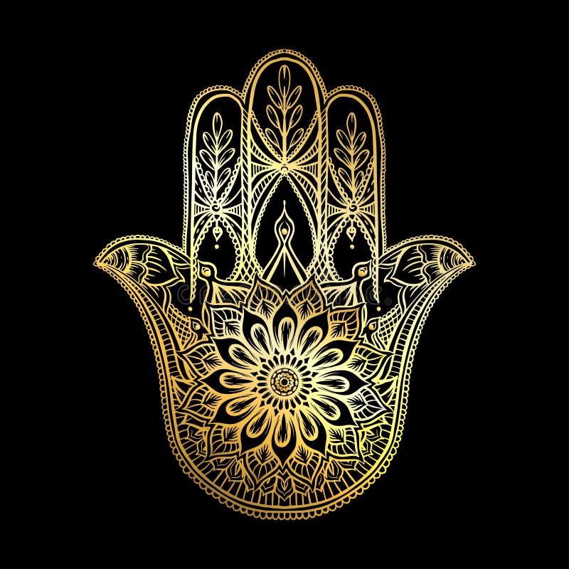 Royal Golden Hamsa Hand Poster | ubicaciondepersonas.cdmx.gob.mx