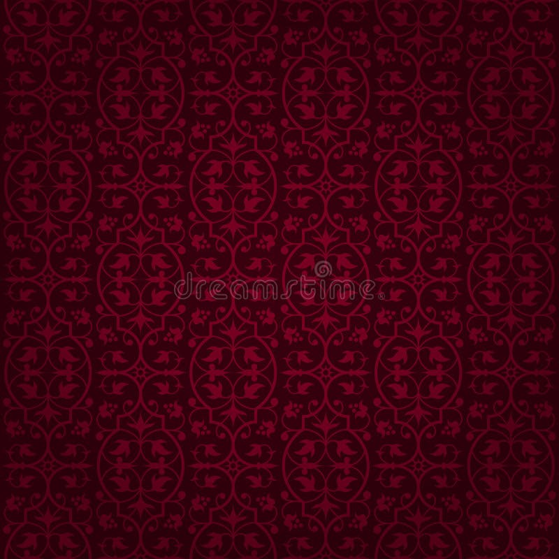 Retro Red Luxury Wallpaper Stock Illustrations 21,037 Retro Red