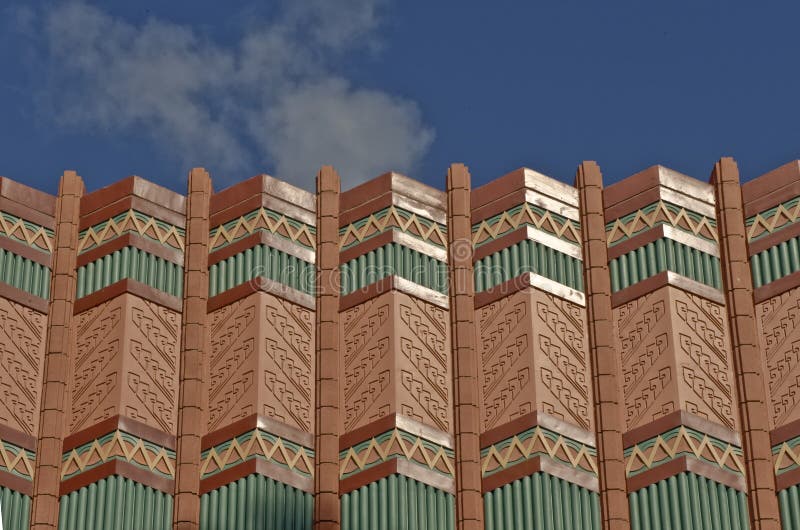 Ornate rooftop cornice