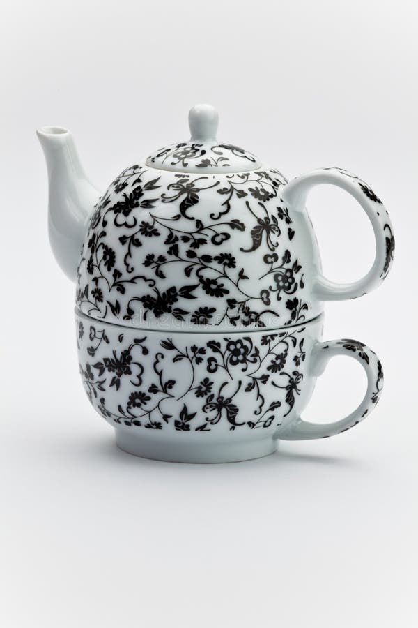 Ornate Tea Set stock photo. Image of teapot, movement 12978990