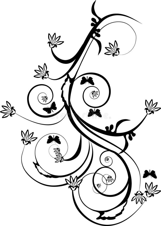 Ornement de conception illustration libre de droits Ornement de conception illustration libre de droits