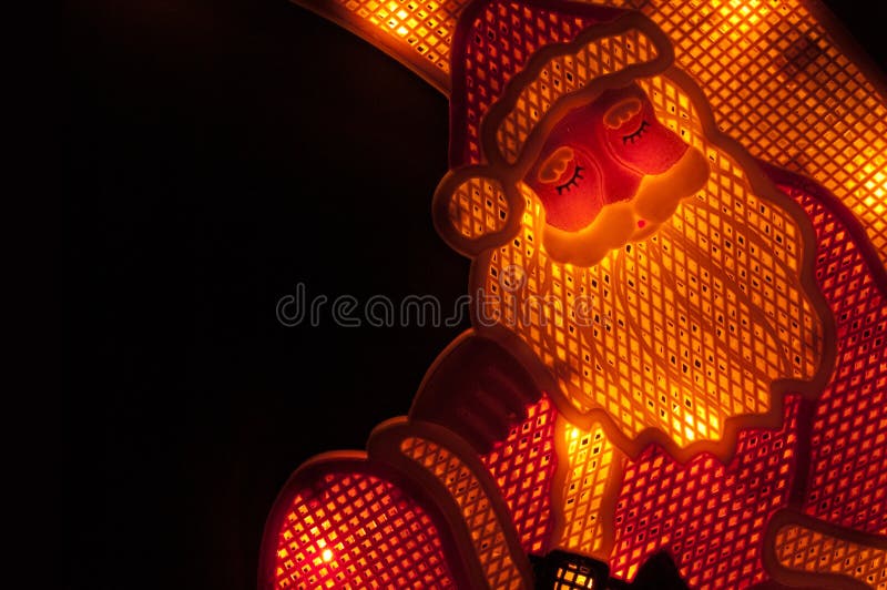 Ornement de sommeil Santa image stock Ornement de sommeil Santa image stock