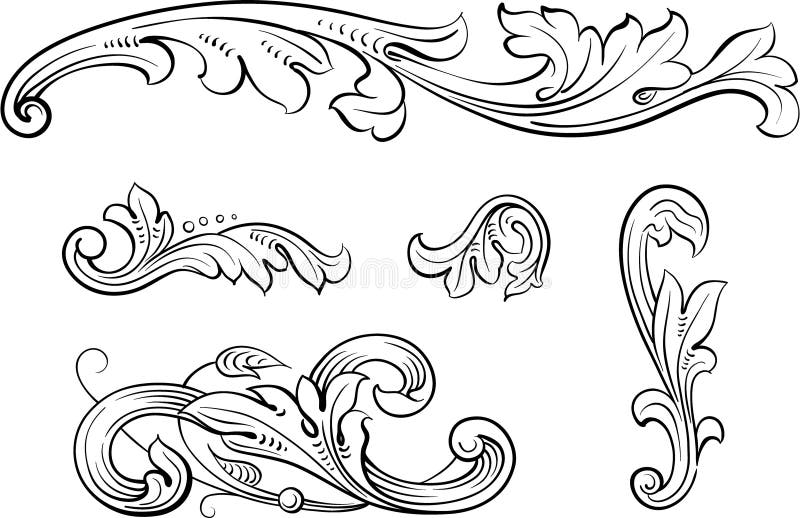 Ornement de vecteur illustration libre de droits Ornement de vecteur illustration libre de droits